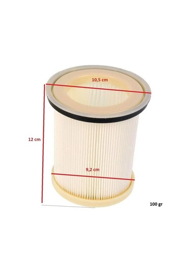 Elektirikli Süpürge Silindir Hepa Filtresi Arnca Bora İle Uyumlu