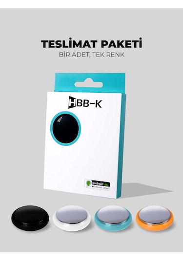 Hbb-k Plus Tag 01 Ios - Android Uyumlu Airtag Akıllı Takip