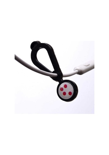 Kilifone - Kablo Düzenleyici Magnetik Kulaklık Kablo Düzenleyici - Siyah - T11730 Siyah