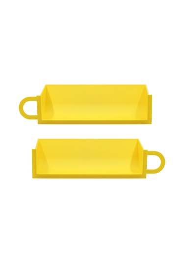 Yaozixa Bmw E90/e91/e92/e93 İçin Sarı Plastik Hava Girişi Scoop, 2 Adet, 3 Serisi 316d-335i, M3 Uyumlu