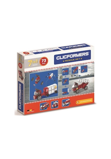Clicformers Rescue Set - 100 Parça