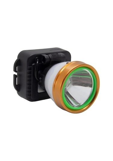 Ps-810 Kafa Lambası, Led Aydınlatmalı Kafa Feneri, Multifonksiyonel 20 Watt + Led 4 Mod Çalışma