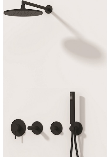 Vitra Origin Duş Başlığı Mat Siyah  A4563836 Siyah