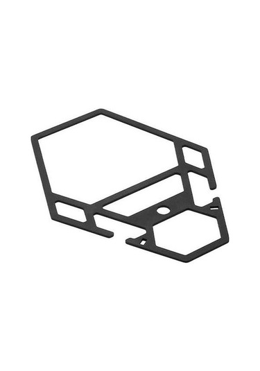 Bloomnest Lu Siyah Taşınabilir Rafı Piknik, Kamp Masa Kase, Hafif Gereçler, Fonksiyonel Destek, Çoklu Bardak Alan, Siyah Sierra Sierra Plakası Siyah