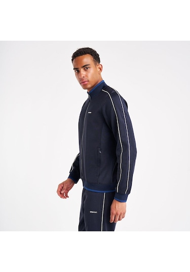 Lescon 25n-1150 Erkek Fermuarlı Sweatshirt Lacivert