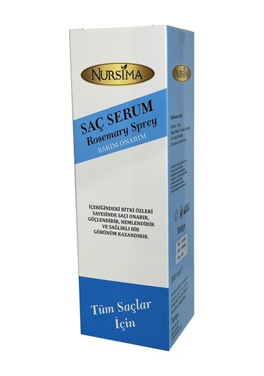 Nursima Rosemary Sprey Bakım Onarım  Saç Serumu 200 MG