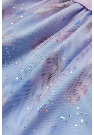 Elsa Kız Çocuk Elbise St08470 LİLA