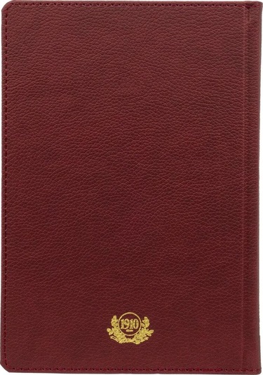 Ece Ajandası Kemer 2026 Bordo - Günlük Çizgili Sert Kapak 14x20 Bordo