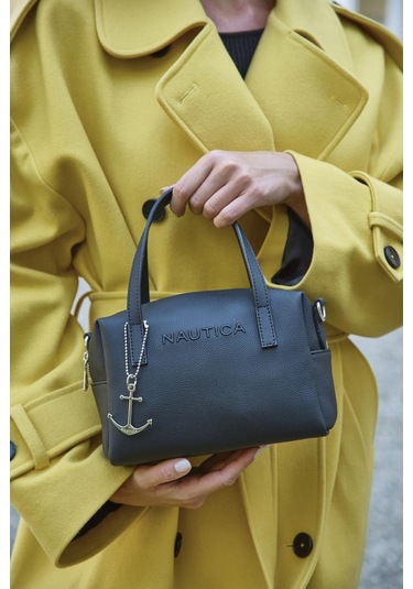 Nautica Cn5022t Kadın El Ve Omuz Çantası Petrol Petrol