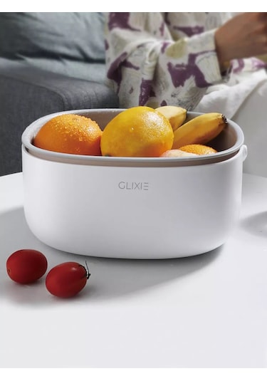 Airexpress Katlanabilir Tahta Ve Tepsili Mutfak Süzgeci 252893758 Beyaz