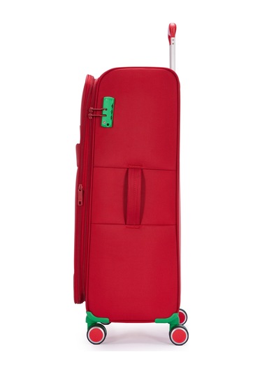 14bnt2700 Polipropilen 3 Lü Valiz Seti Kırmızı