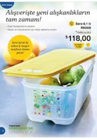 Tupperware Sera 6.1 L