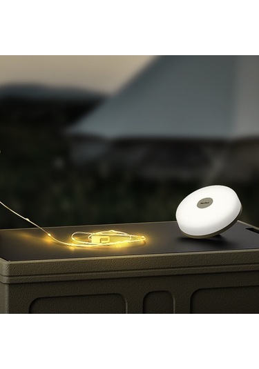 Cbtx Nextool 10 M Kamp Işık Şeridi Ipx4 Su Geçirmez Açık Bahçe Atmosferi Lambası Sıcak Beyaz Işık