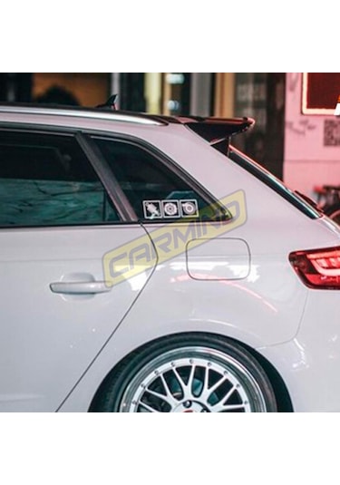 Audi A3 Hb Piano Black Spoiler 2014-2018 Plastik