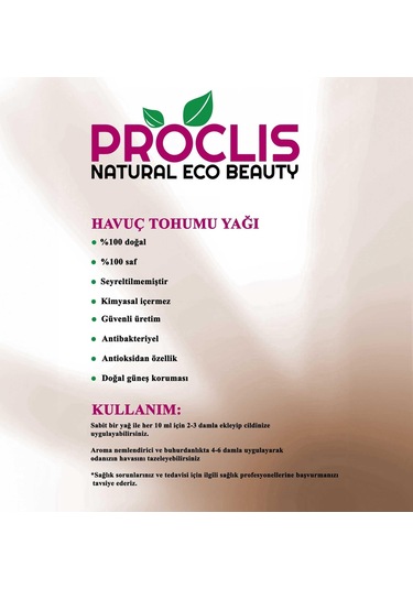 Proclis Havuç Tohumu Yağı 10 ML