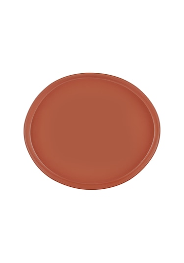 The Mia Cotta Limoges Servis Tabağı Terracota 27 Cm