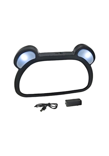 Wondernest Led Uzaktan Kumandalı Işık + Usb Şarjlı Araç Bebek Görüntüleme Aynası