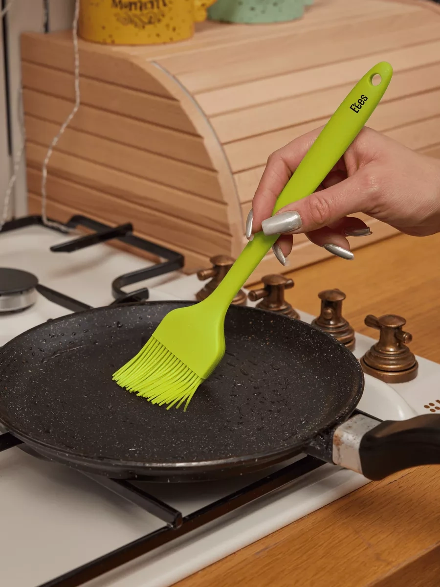 Etes Silikon Mutfak Spatulası Seti 253223265 Yeşil