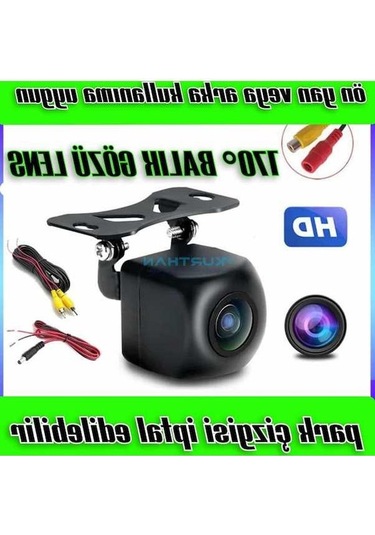 Didadodo 170 Açılı Balık Gözü Lens 12 Volt, Ön-arka Kullanıma Uyumlu