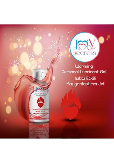 Joy Secrets Isıtıcı Etkili Kayganlaştırıcı Jel 50 ML