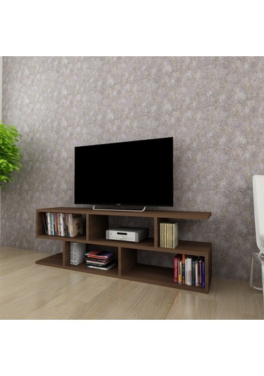 Kelebek Tv Sehpası Ceviz Ceviz