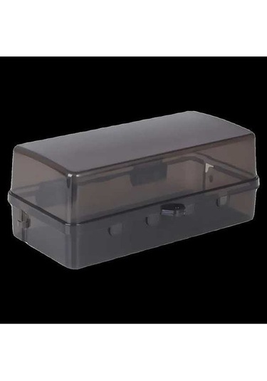 Fastbuy Yüksek Kaliteli Şeffaf Siyah Elektrik Kutusu Abs Reçine Kabuk 6 Priz Deliği Dış Mekan Duvara Monte