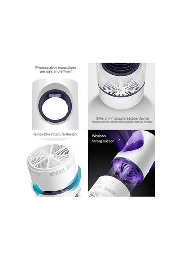 Ulzyvf Uyumlu Usb Sivrisinek Led Killer Işıklı Dc Cihaz 5w 5v 1a 188 Yk