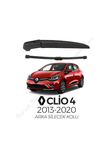 Renault Clio 4 2012-2020 Arka Silecek Kolu ve Silecek  Seti