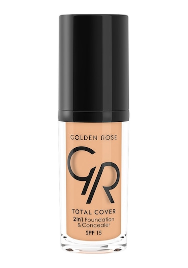 Golden Rose Total Cover 2 In1 Fondöten ve Kapatıcı 07 Natural 30 ML