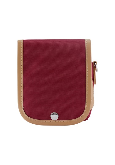 Instax Mini 8 Ve 9 Uyumlu Kırmızı Bez Çanta