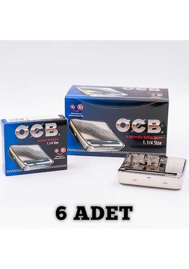 Ocb Otomatik Sigara Tutun Sarma Makinası Tabaka 2 Kademeli 6 Adet