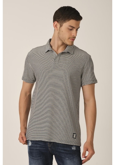 Alexander Gardi Alexandergardı Düğmesiz Polo Yaka T-shirt E21-84000 Turuncu