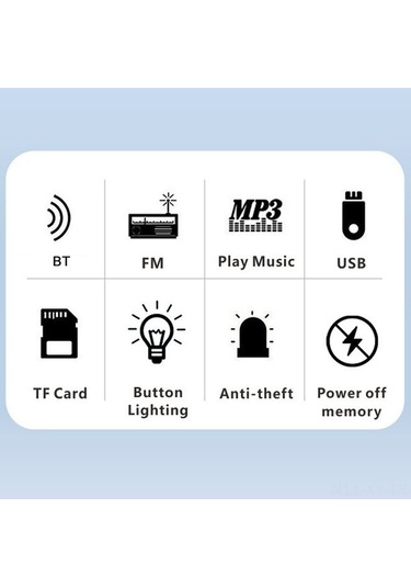 Besthome1 Ty-908bt Bluetooth Motosiklet Hoparlörü - Çift 3'' Hoparlörlü, Uzaktan Kumandalı, Çalma Fonksiyonu, 12v Ses Sistemi
