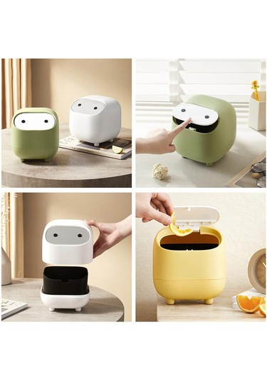 Ninja Masaüstü Çöp Kutusu Mini Çok İşlevli Çift Katmanlı Presli Çöp Kutusu Kapaklı Ev Tipi Mini Çöp Saklama Kutusu Pembe Ninja Masaüstü Çöp Kutusu Mini Çok İşlevli Çift Katmanlı Presli Çöp Kutusu Kapaklı Ev Tipi Mini Çöp Saklama Kutusu Pembe