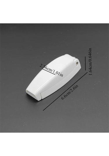 Elmpaly Karavan Bagaj Kapı Tutucu Mandal Siyah 3 Vidalı Aksesuar Siyah