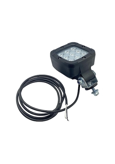 Frıstom 12v-36v Çalışma Lambası 9-ledli 650 Lümen 100 100 Mm E9