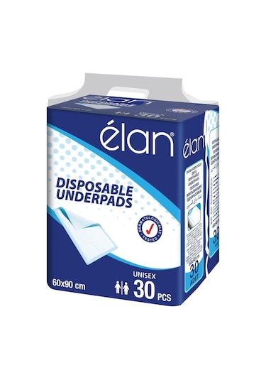 Elan Yatak Koruyucu Örtü 30lu 60x90cm