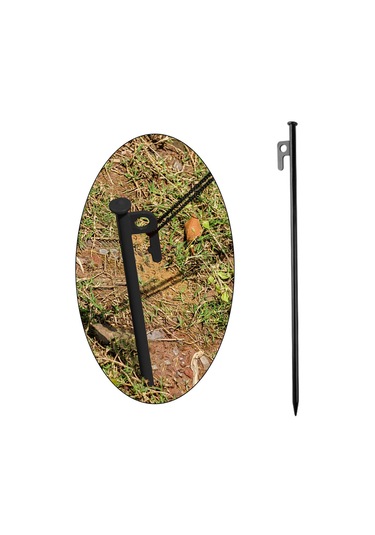 Suntek Çadır Kazıkları Bahçe Tentesi Veranda Siyahı Siyah Siyah