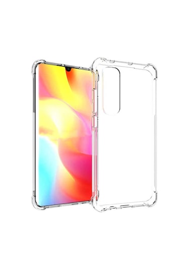 Xiaomi Mi Note 10 Lite Kilif Köse Korumali Seffaf Silikon Kapak 431390998