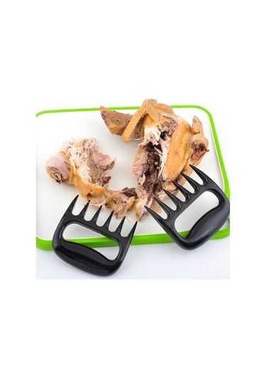 Besthome1 Kahverengi Abs Şarj Edilmez Bbq Et Shredder Pençeleri - Mutfak Ve Barbekü İçin, 2 Adet Çok Renkli Çok Renkli