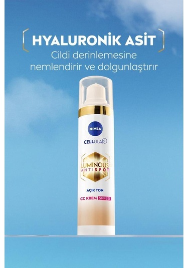 Nıvea Lumınous Leke Karşıtı Cc Krem Açık Ton 40 Ml
