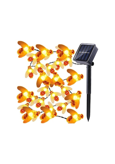 30 Led Güneş Enerjili Renkli Led Lamba Ağaç Bahçe Teras Solar Ayd