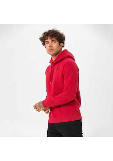 Routefıeld Routefield Hedge Erkek Kırmızı Sweatshirt Bordo Bordo