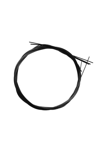 Ruicoo Nylon材质 2 Set Ukulele Teli Siyah + Beyaz - 0.24-0.26 Kalınlık, Soprano/concert/tenor Uyumlu, Açık Parlak Ses