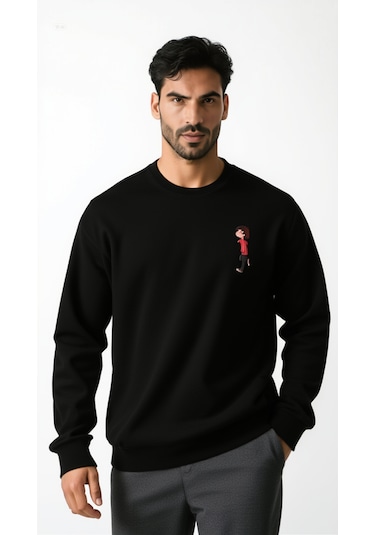 Ogc Marco & Star Kombin Sweatshirt Siyah