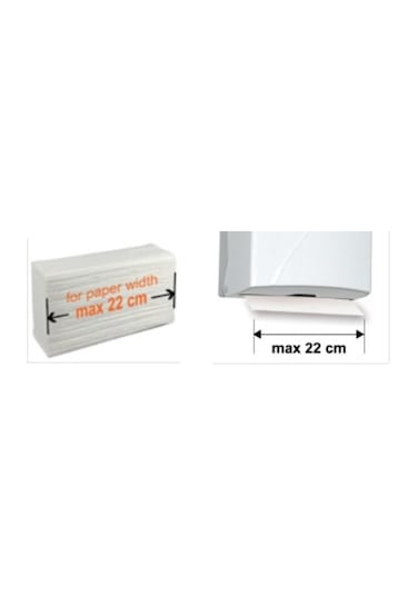 Vialli K2B Z Katlı Kağıt Havlu Dispenseri Siyah