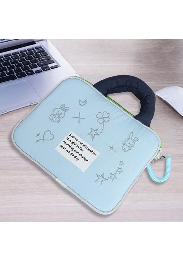 Suntek Kadınlar Için Laptop Çantası Klasik 16-inç-mavi