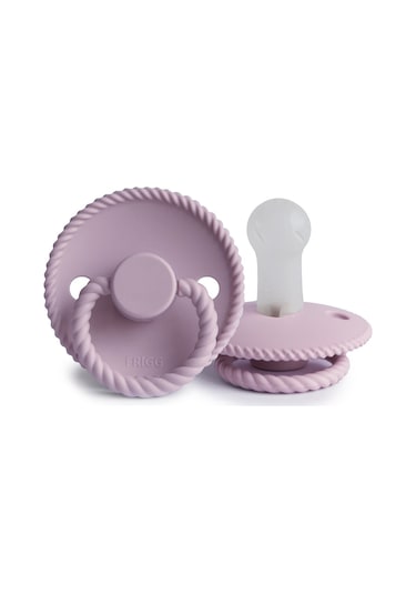 Frıgg Rope Silikon Emzik - Soft Lilac 6-18 Ay Mor
