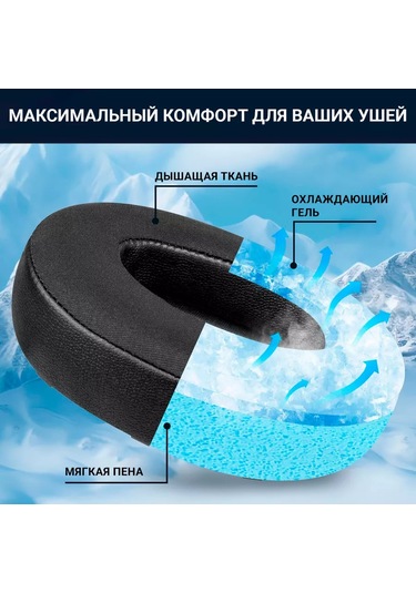 Claudio Sony Mdr-7506 Mdr-v6 Mdr-v7 Mdr-cd900st İçin Jel Yastıklıklar 211287774 Siyah