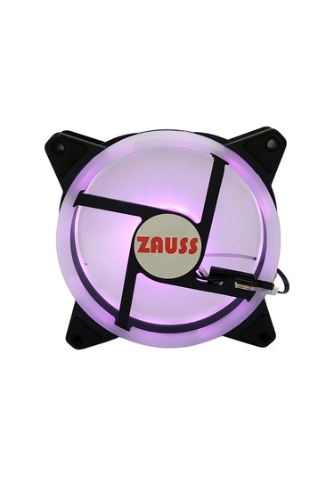 Zauss ZR-400 Rainbow RGB 12 CM Kasa Fanı